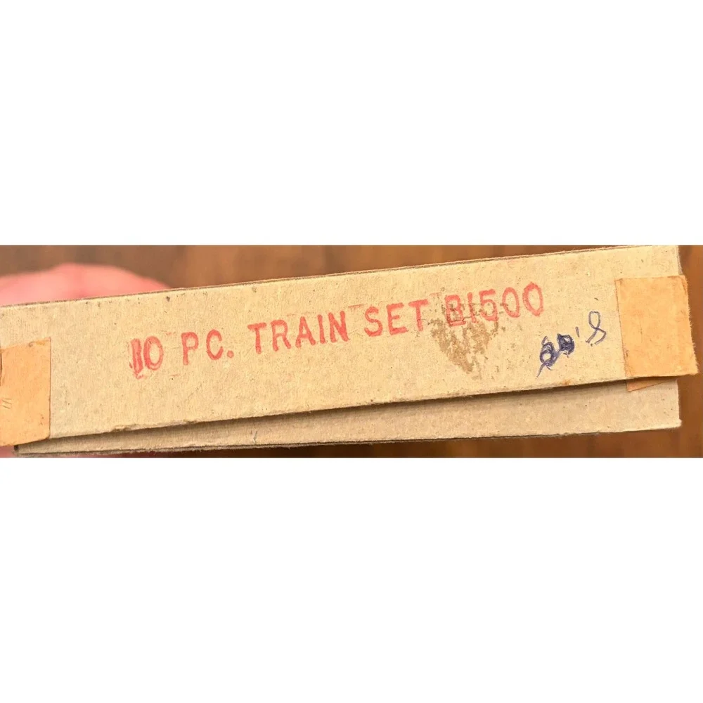 Vintage 10 Piece Train‎ Set Cookie Cutters Metal Locomotive Railcar Shapes B1500